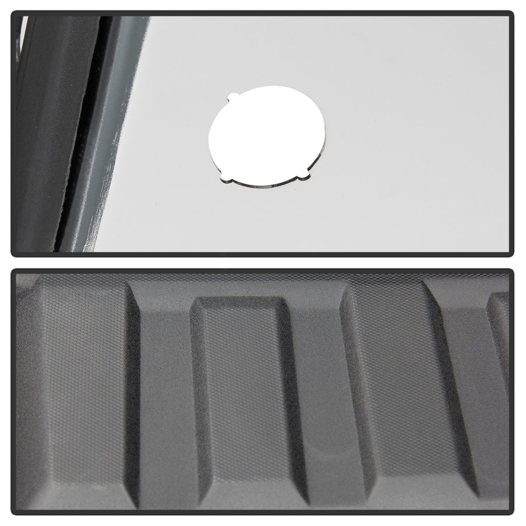 Spyder Auto 9048890 Rear Steel Bumper Fits 14-18 Sierra 1500 Silverado 1500