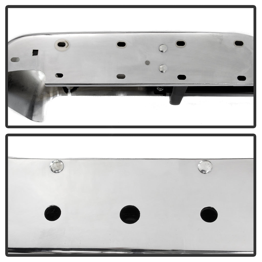 Spyder Auto 9049019 Steel Rear Bumper Fits 94-02 Ram 1500 Ram 2500 Ram 3500