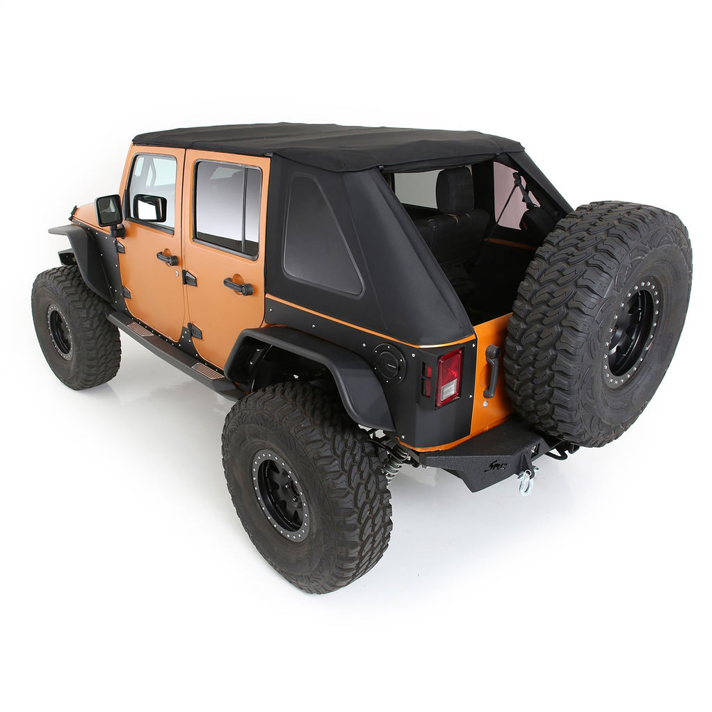 Smittybilt 9087135K Bowless Combo Top w/Tinted Windows Fits 07-18 Wrangler (JK)