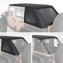 Load image into Gallery viewer, Smittybilt 9087235 Bowless Combo Top w/Tinted Windows Fits 07-18 Wrangler (JK)