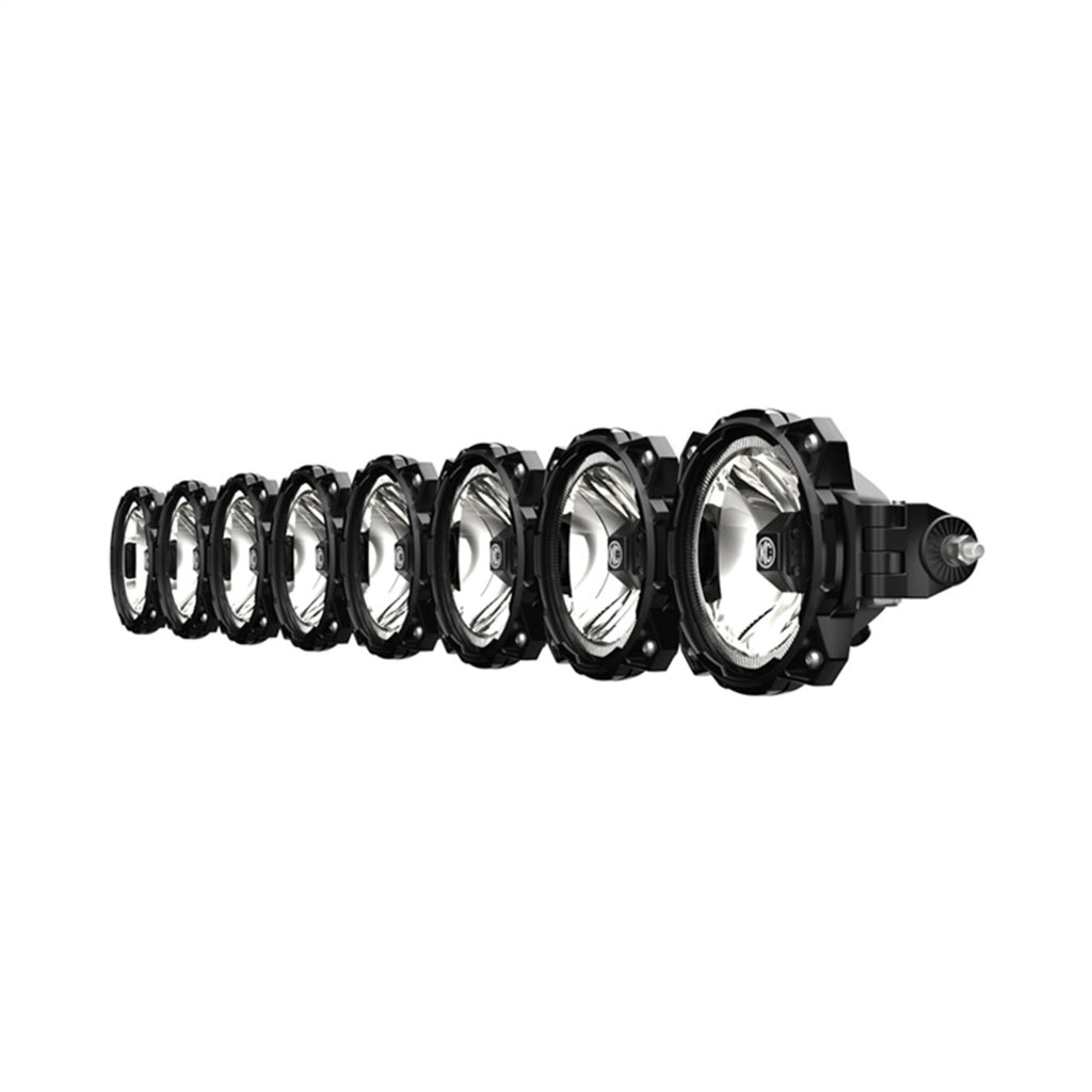 KC HiLites 91313 Gravity LED Combo System Fits 07-18 Wrangler (JK)