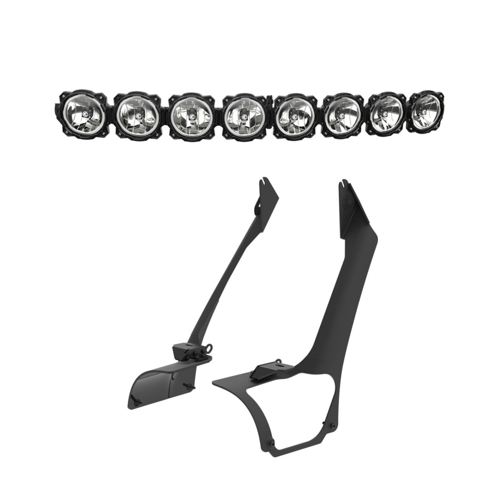 KC HiLites 91340 Gravity LED Pro6 LED Light Bar Fits 21-24 Wrangler (JL)