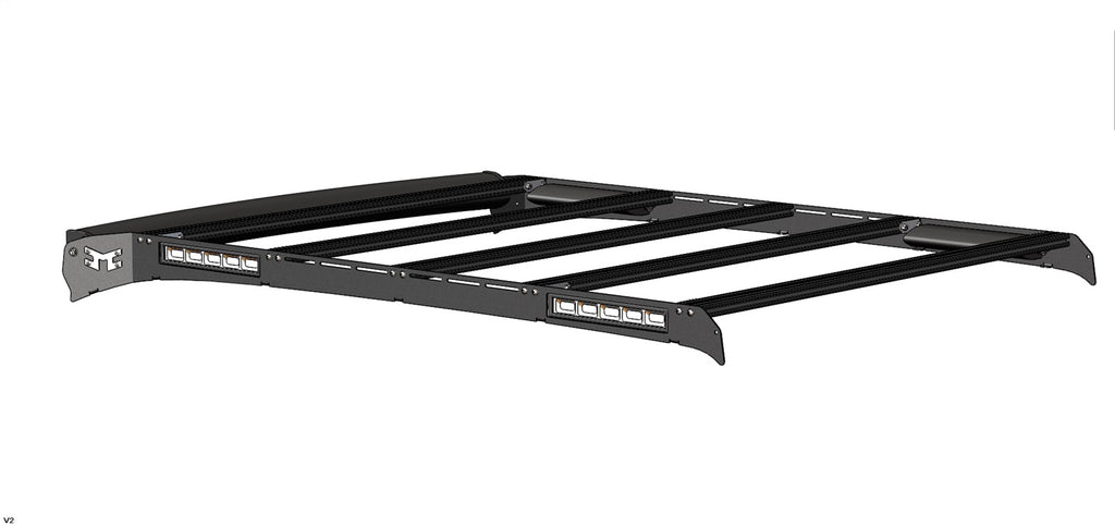 KC HiLites 92101 C-Series Roof Rack Fits F-250 F-250 Super Duty F-350 Super Duty