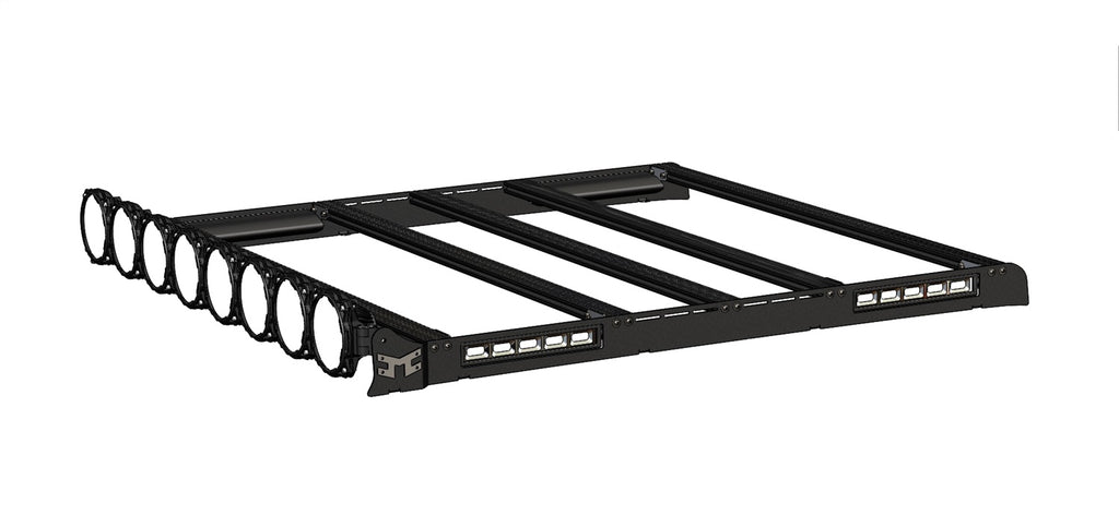 KC HiLites 92142 Gravity Pro6 Roof Rack Fits 07-18 Wrangler (JK)