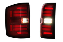 Load image into Gallery viewer, Morimoto LF728 XB LED Tail Lights Red For 2014-2019 Chevrolet Silverado