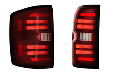 Load image into Gallery viewer, Morimoto LF728 XB LED Tail Lights Red For 2014-2019 Chevrolet Silverado