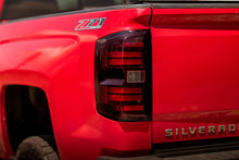 Load image into Gallery viewer, Morimoto LF728 XB LED Tail Lights Red For 2014-2019 Chevrolet Silverado