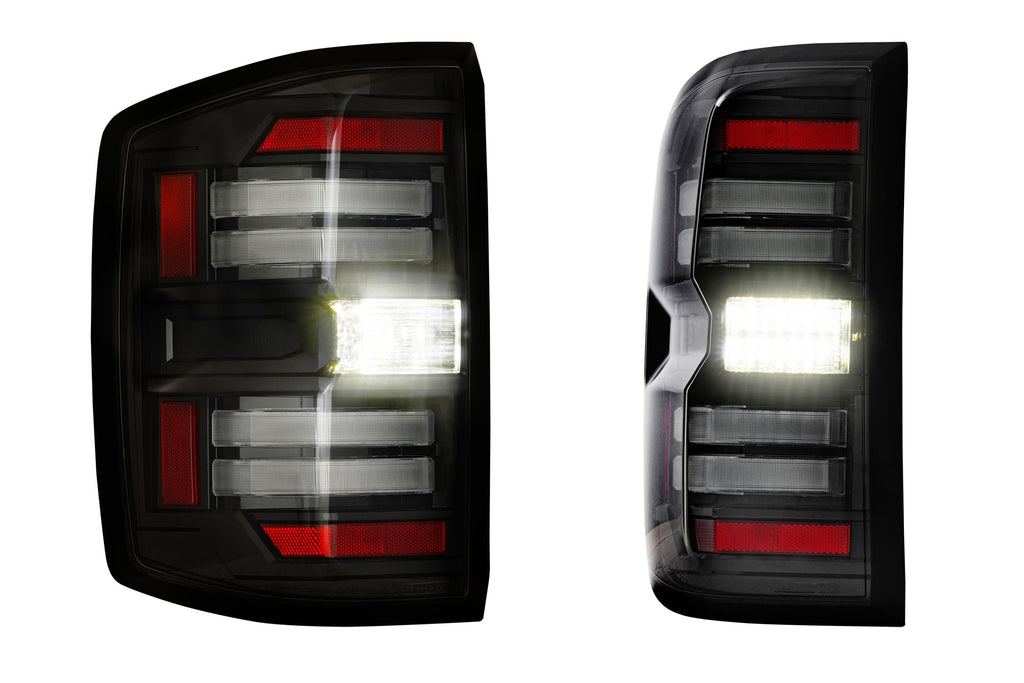 Morimoto LF729 XB Smoked LED Tail Lights For 2014-2019 Chevrolet Silverado