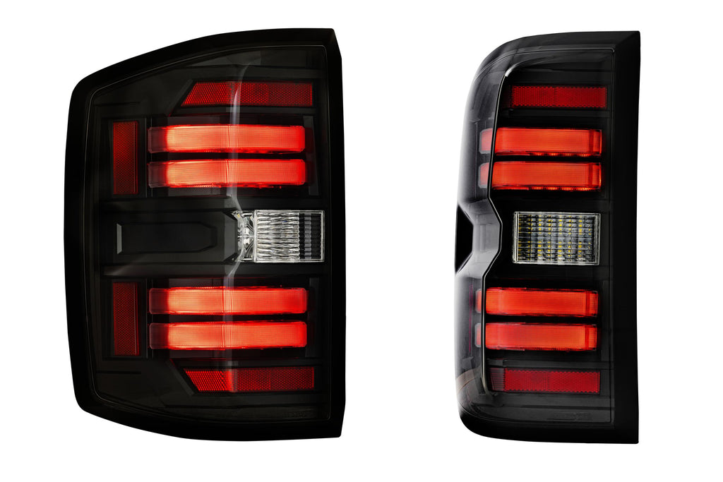 Morimoto LF729 XB Smoked LED Tail Lights For 2014-2019 Chevrolet Silverado