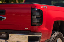 Load image into Gallery viewer, Morimoto LF729 XB Smoked LED Tail Lights For 2014-2019 Chevrolet Silverado