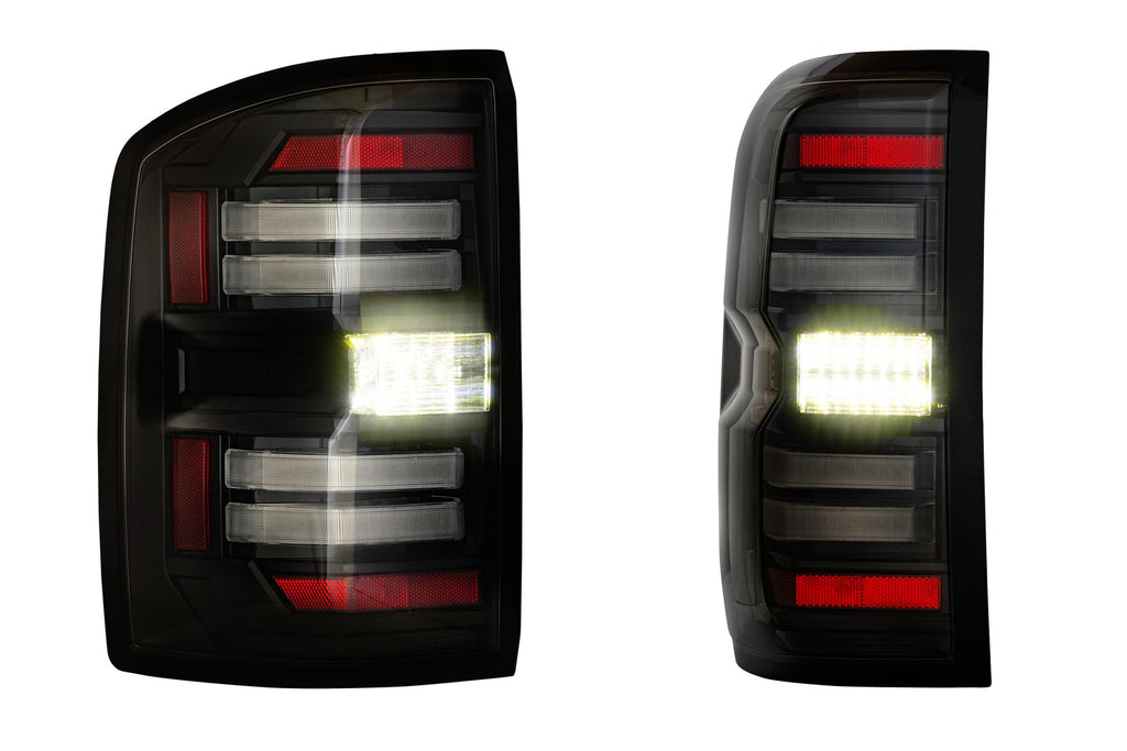 Morimoto LF731 XB LED Tail Lights Smoked For 2014-2018 Sierra