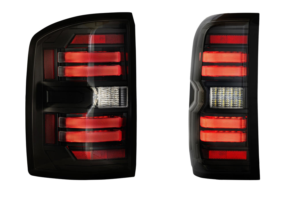 Morimoto LF731 XB LED Tail Lights Smoked For 2014-2018 Sierra