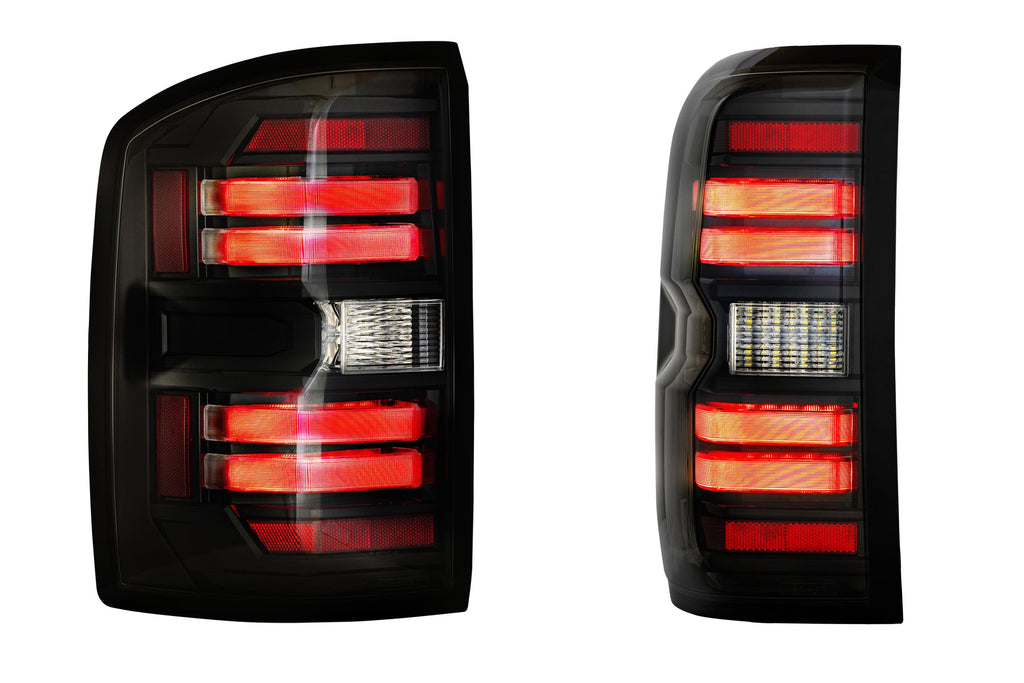 Morimoto LF731 XB LED Tail Lights Smoked For 2014-2018 Sierra