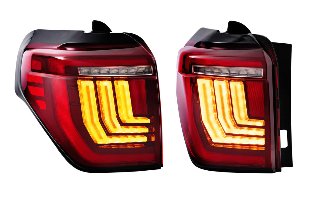 Morimoto LF738 XB LED Tail Lights Red For 2010-2024 Toyota 4Runner