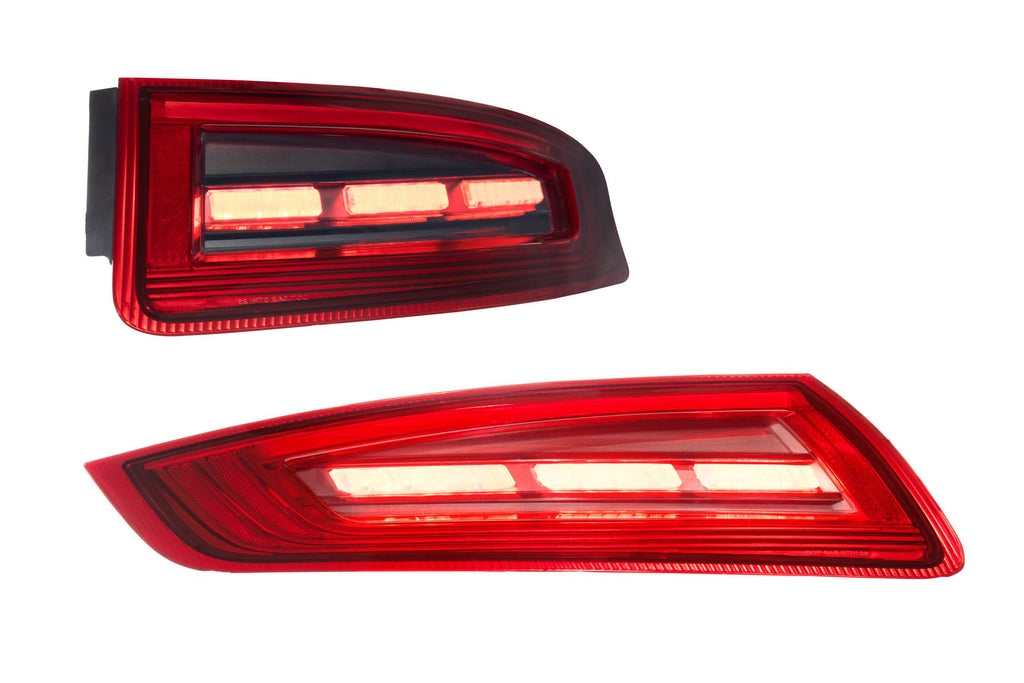 Morimoto LF740 XB LED Tail Lights Red For 2005-2008 Porsche 911 997.1