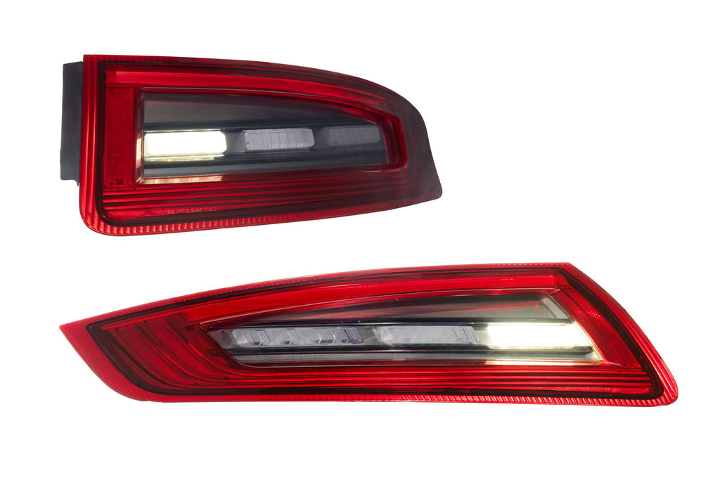 Morimoto LF740 XB LED Tail Lights Red For 2005-2008 Porsche 911 997.1