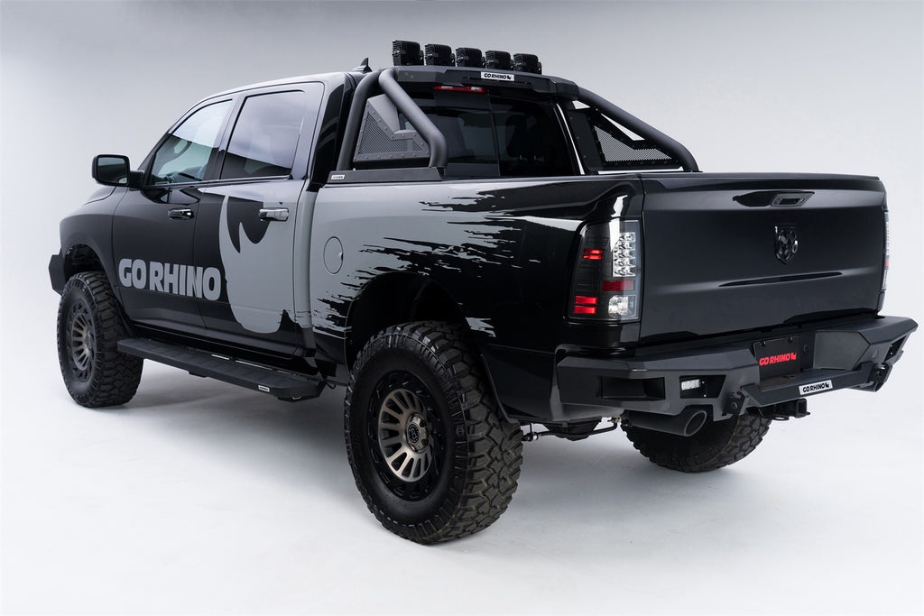 Go Rhino 63410687PC RB10 Running Boards w/Mounting Brackets Kit