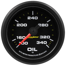 Load image into Gallery viewer, AutoMeter 9240 Extreme Environment Oil Temp Gauge