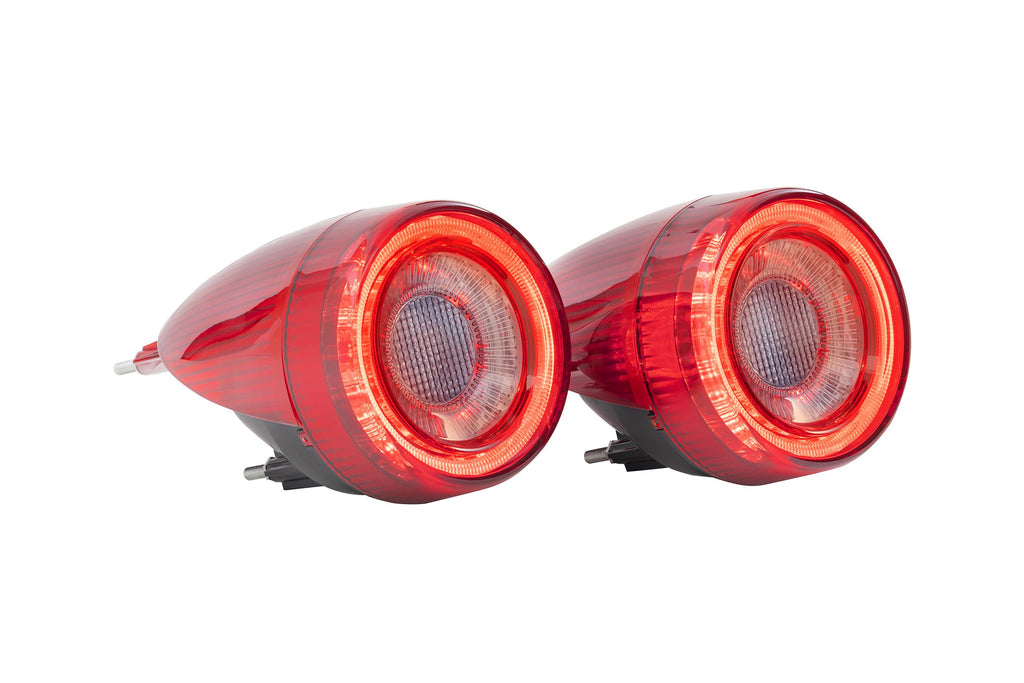 Morimoto LF356 XB LED Tail Lights Red Fits 2005-2010 Ferrari F430