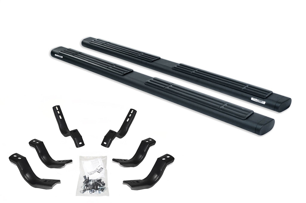Go Rhino 686404987T 6 in. OE Xtreme Side Steps w/Mounting Brackets Kit