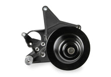 Load image into Gallery viewer, Holley Performance 97-252BK Power Steering Bracket