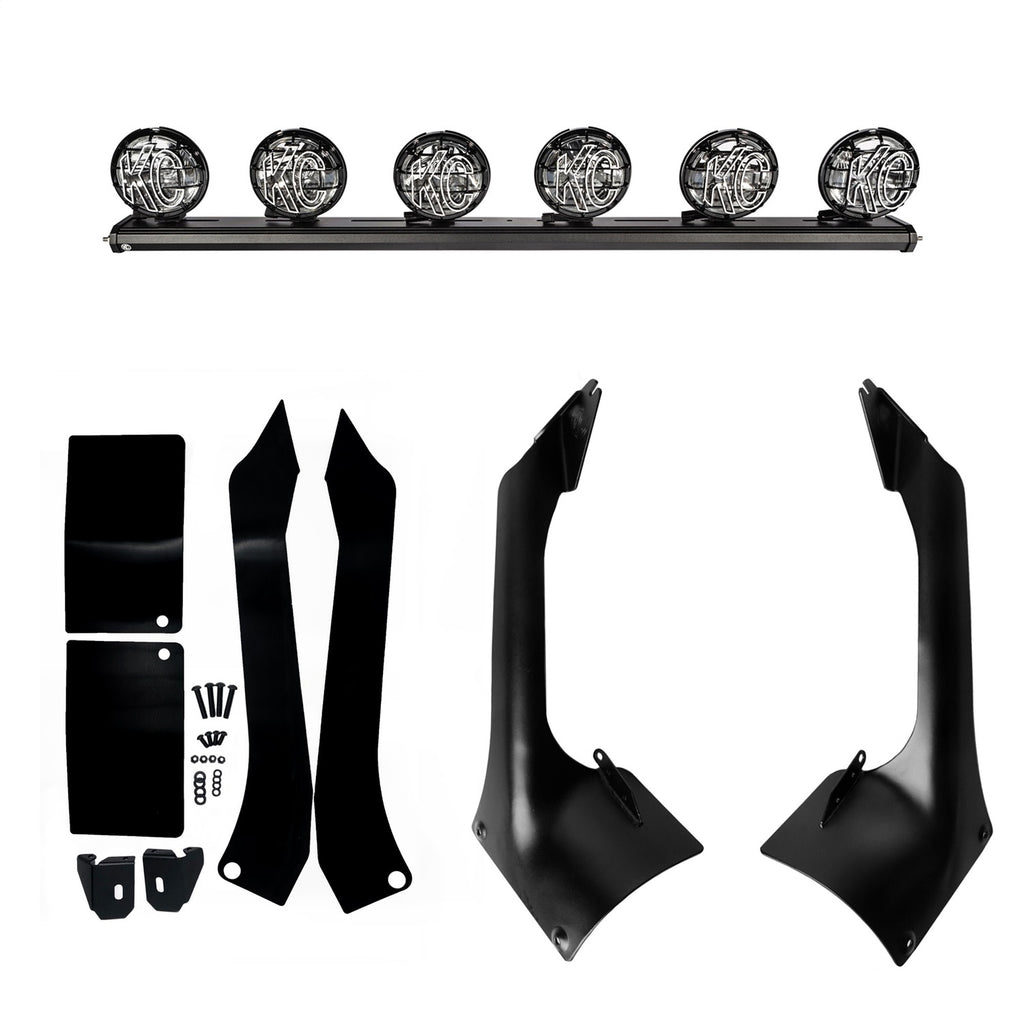 KC HiLites 97061 KC Apollo Pro Series Light Kit Fits Gladiator Wrangler (JL)