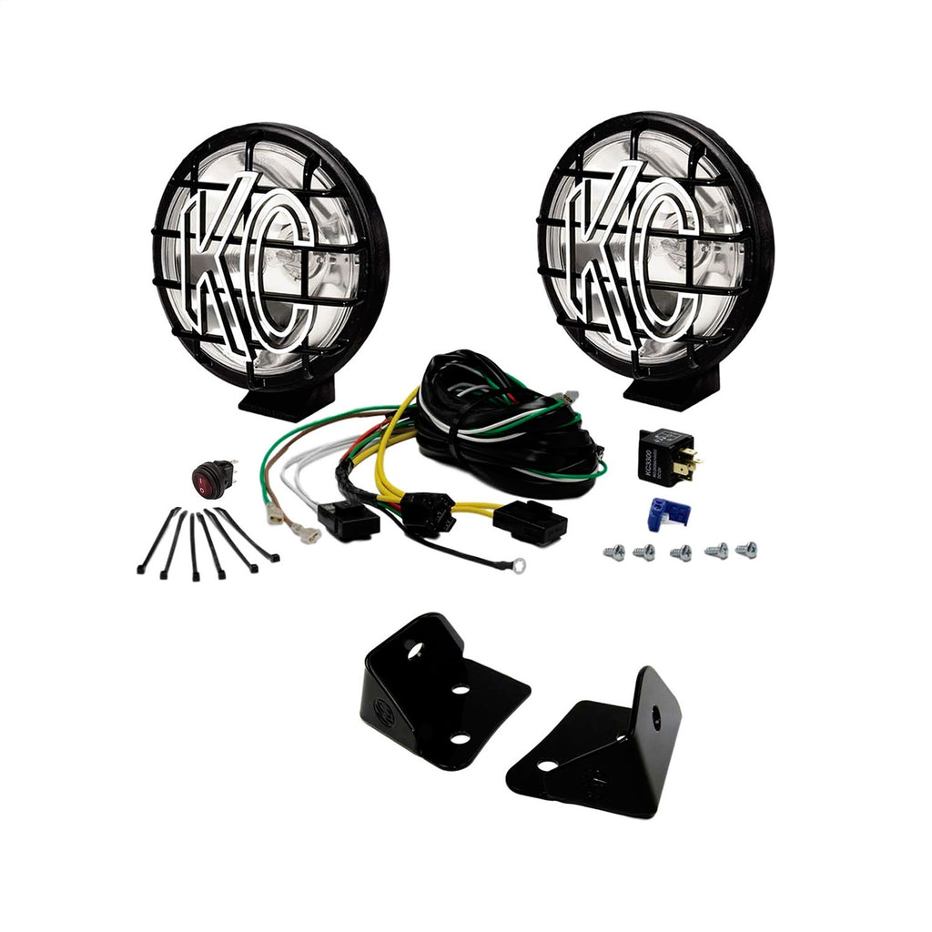 KC HiLites 97102 KC Apollo Pro Series Spot Beam Light Kit