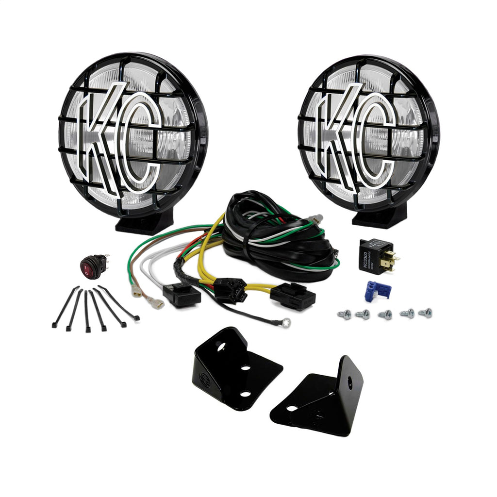 KC HiLites 97103 KC Apollo Pro Series Spread Beam Light Kit