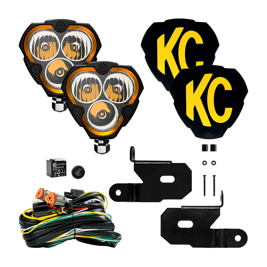 KC HiLites 97129 FLEX ERA 3 LED Light Fits 18-24 Gladiator Wrangler (JL)