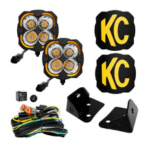 Load image into Gallery viewer, KC HiLites 97138 FLEX ERA 4 LED Light Fits 07-18 Wrangler (JK) Wrangler (JL)