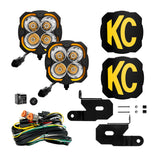 KC HiLites 97140 FLEX ERA 4 LED Light Fits 18-21 Gladiator Wrangler (JL)