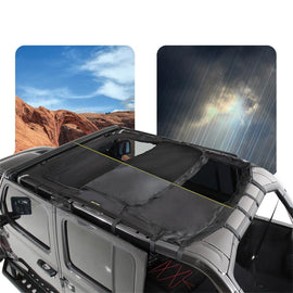 Smittybilt 97500 Cloak Extended Mesh Top Fits 18-25 Wrangler (JL)