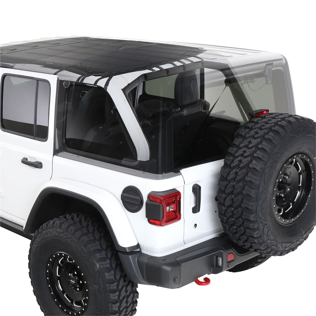 Smittybilt 97501 Cloak Extended Mesh Top Fits 18-25 Wrangler (JL)