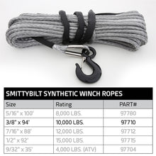 Load image into Gallery viewer, Smittybilt 97710 XRC Synthetic Winch Rope