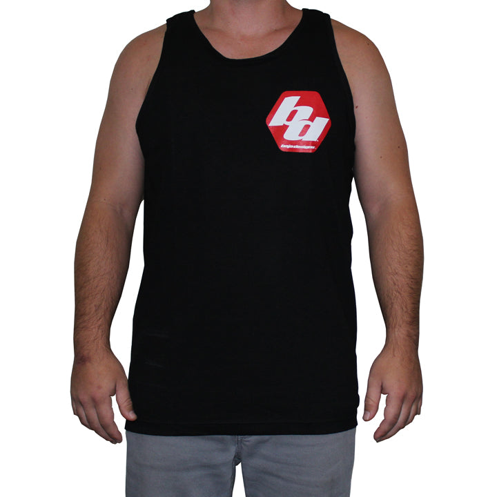 Baja Design 980040 Tank Top Black Mens Small