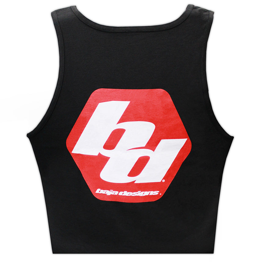 Baja Design 980040 Tank Top Black Mens Small