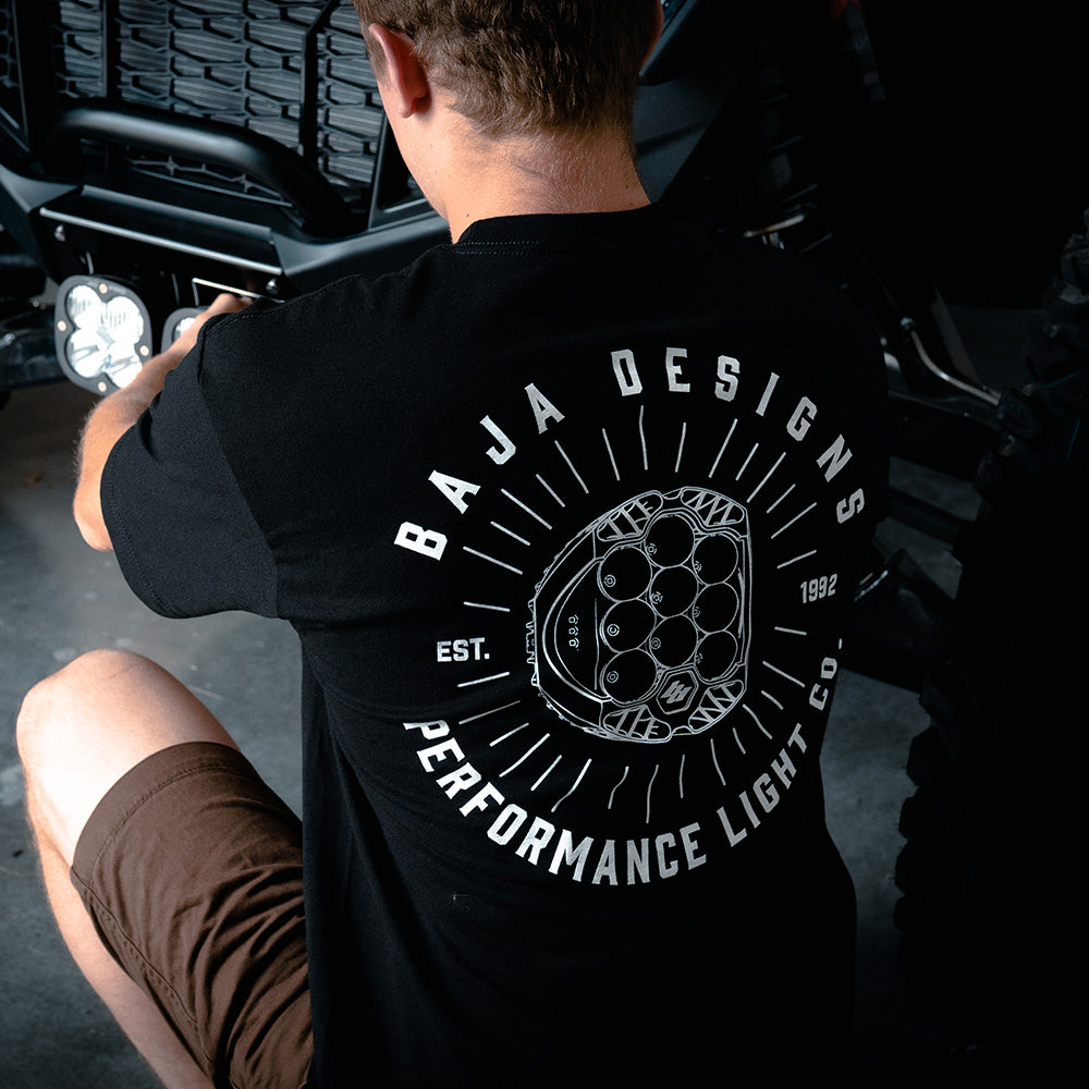 Baja Design 980045 Performance Light Mens Small T-Shirt