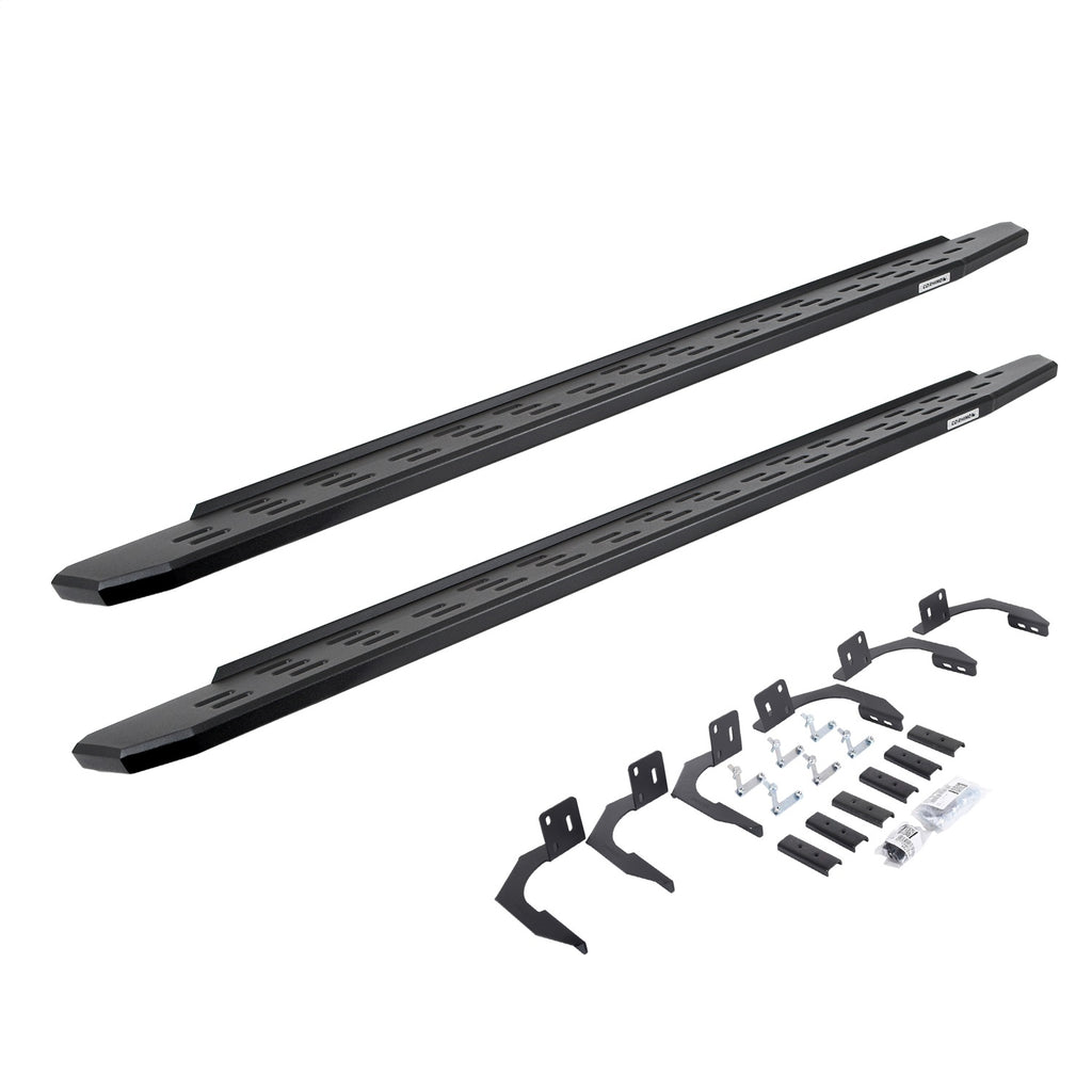 Go Rhino 69610687PC RB30 Running Boards w/Mounting Brackets