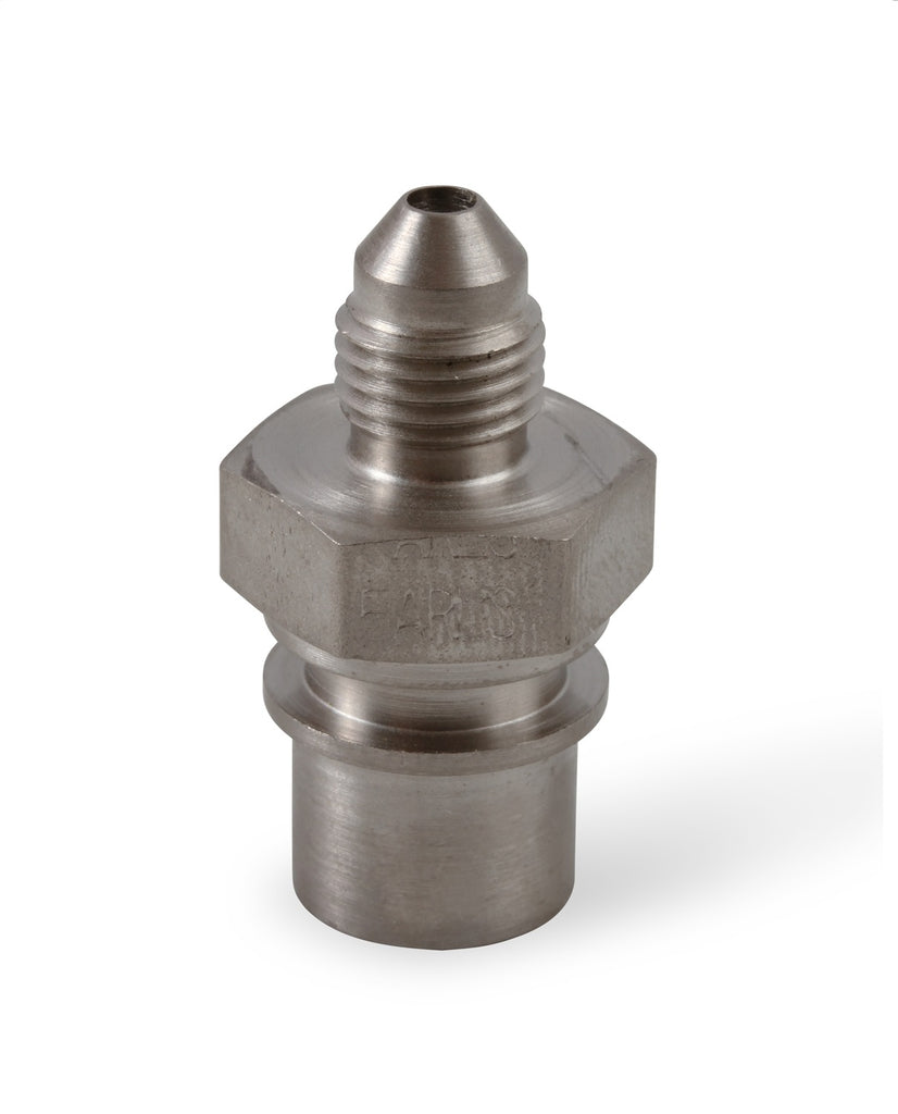 Earls Plumbing 989543ERL Steel AN to Inverted Flare Tubing Adapter
