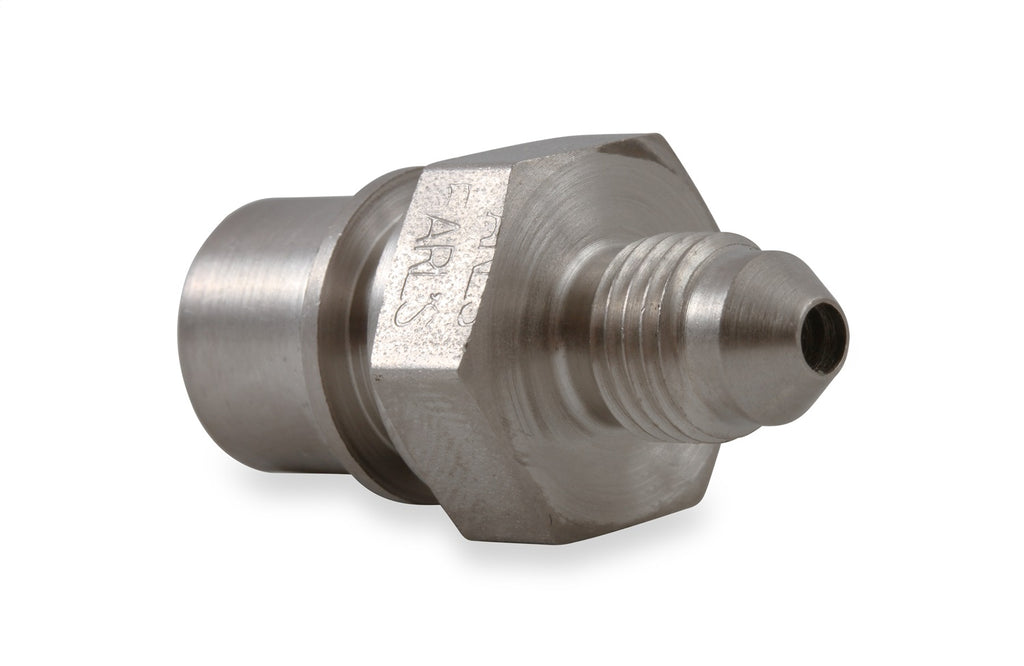 Earls Plumbing 989543ERL Steel AN to Inverted Flare Tubing Adapter