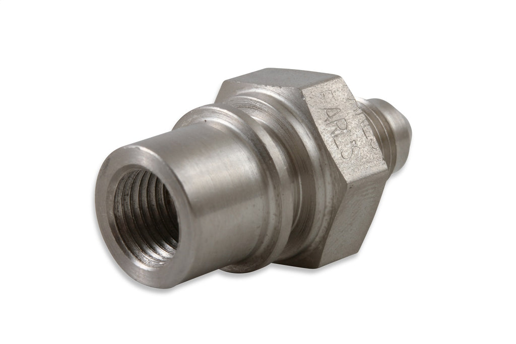 Earls Plumbing 989543ERL Steel AN to Inverted Flare Tubing Adapter