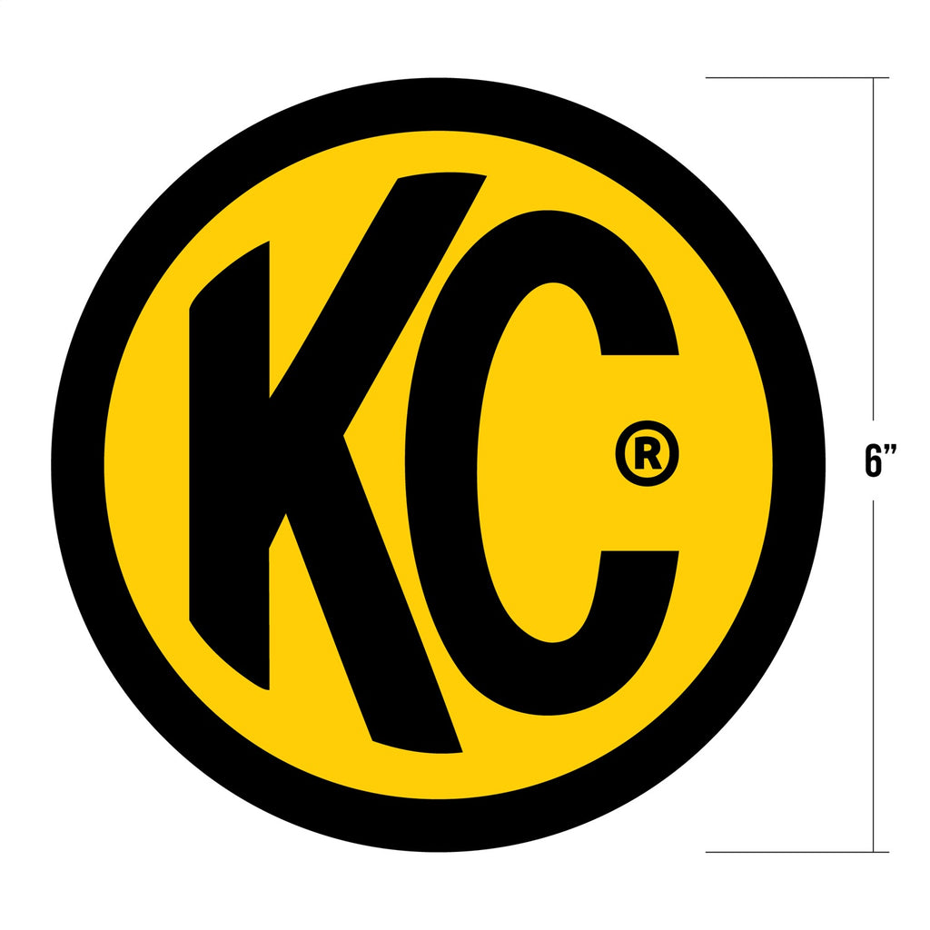 KC HiLites 9910 Round Decal