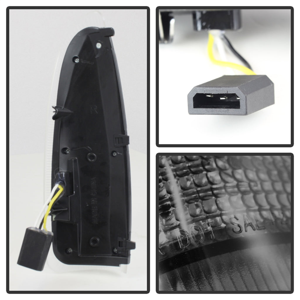 Spyder Auto 9924729 XTune LED Door Mirror Signal Lens
