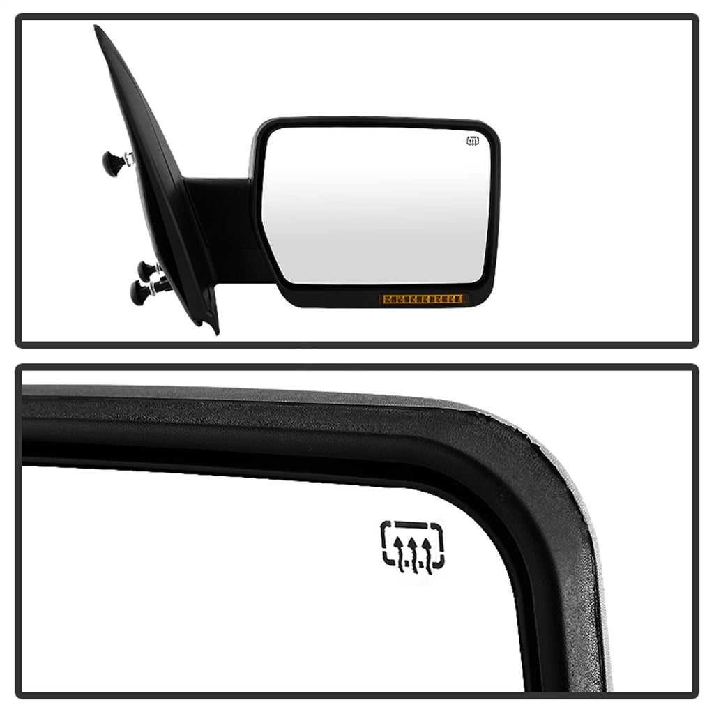 Spyder Auto 9935336 XTune Door Mirror Fits 07-14 F-150