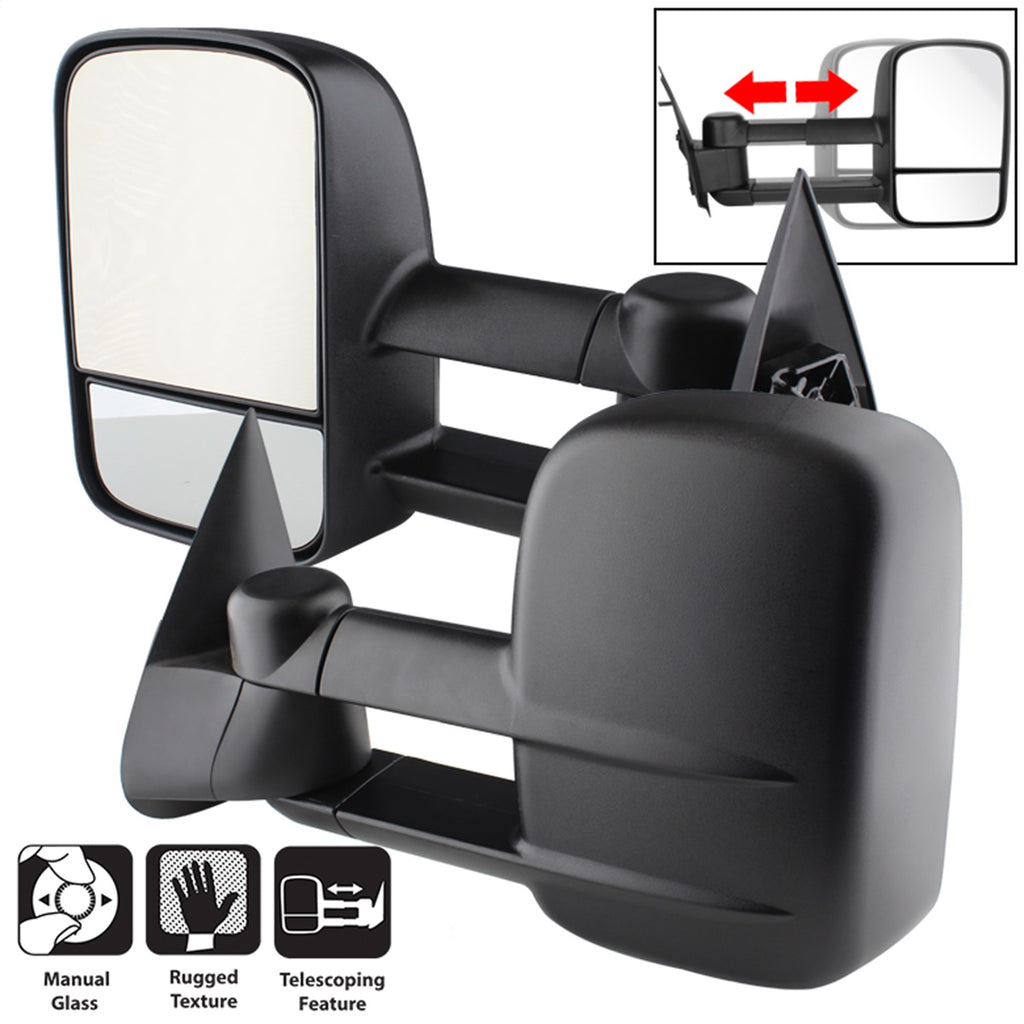 Spyder Auto 9935688 XTune Door Mirror Set