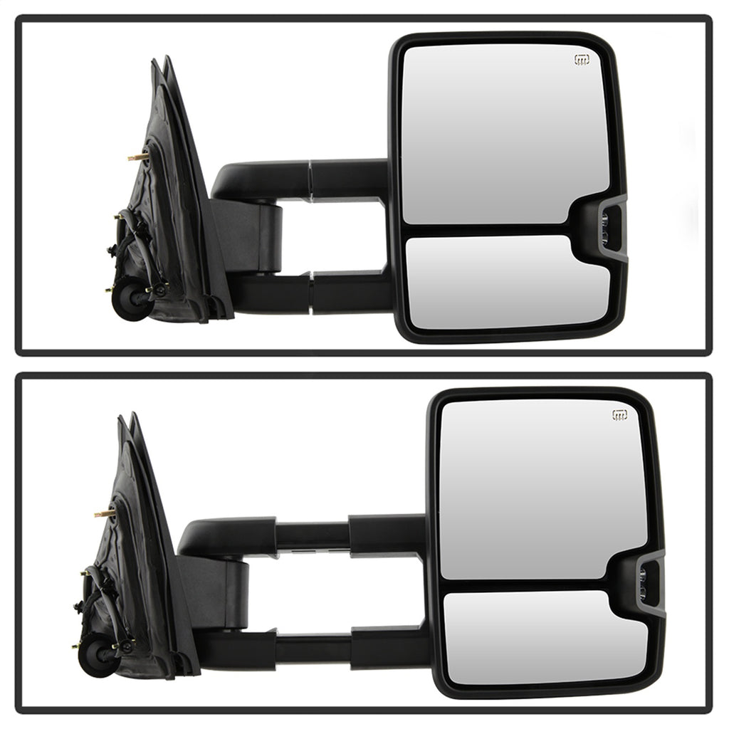 Spyder Auto 9936708 XTune Door Mirror Set