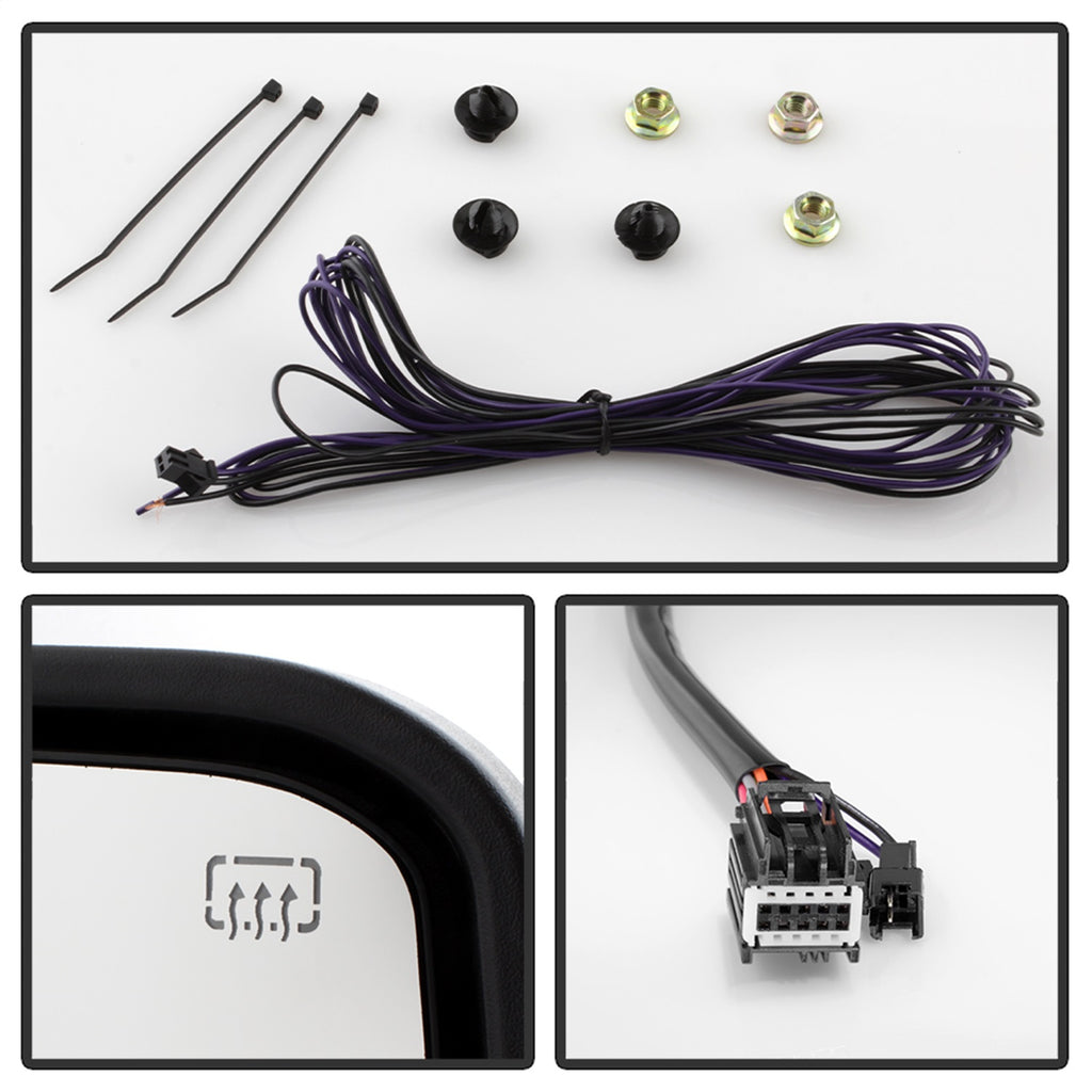 Spyder Auto 9936722 XTune Door Mirror Set