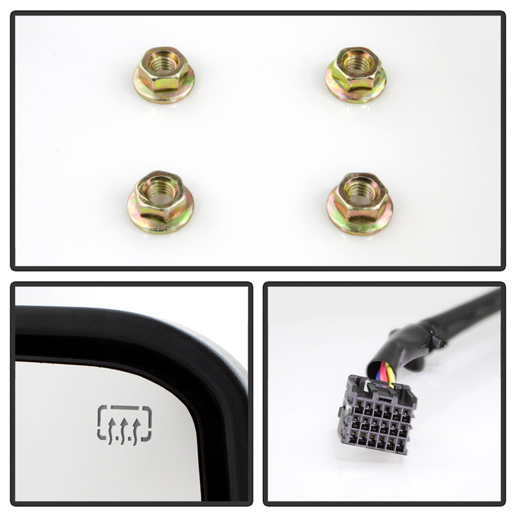 Spyder Auto 9936739 XTune Door Mirror Set