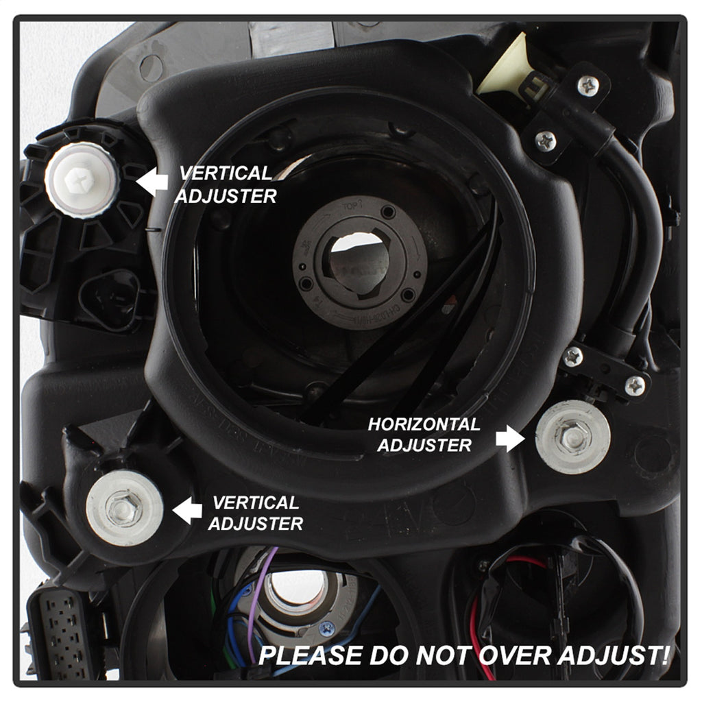 Spyder Auto 9938900 XTune Headlight Fits 10-14 SRX
