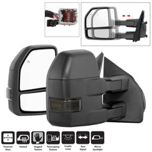Load image into Gallery viewer, Spyder Auto 9943065 Power Heated LED Signal Telescoping Mirrors Fits 15-17 F-150